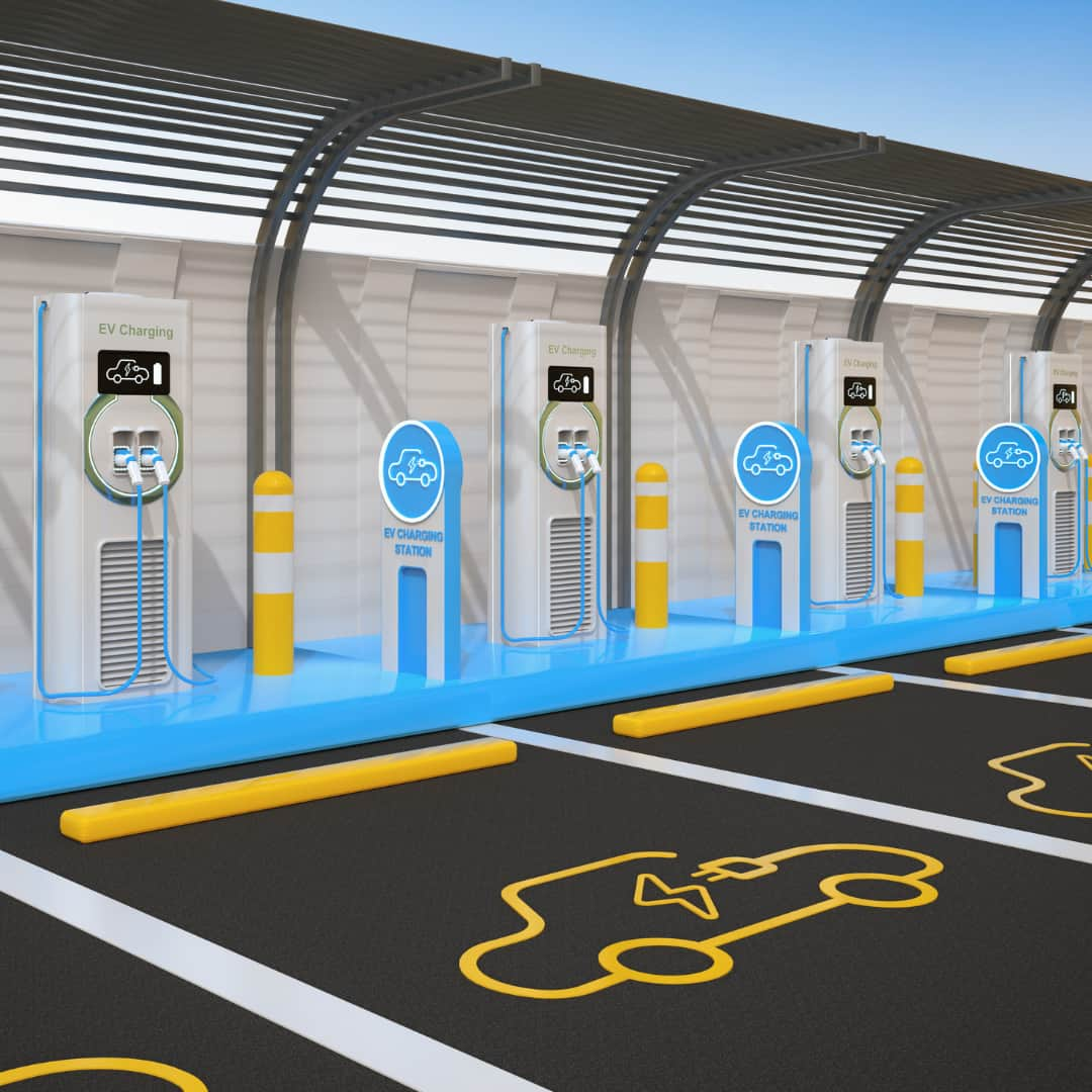 Recharge voiture électrique sur les bornes publiques